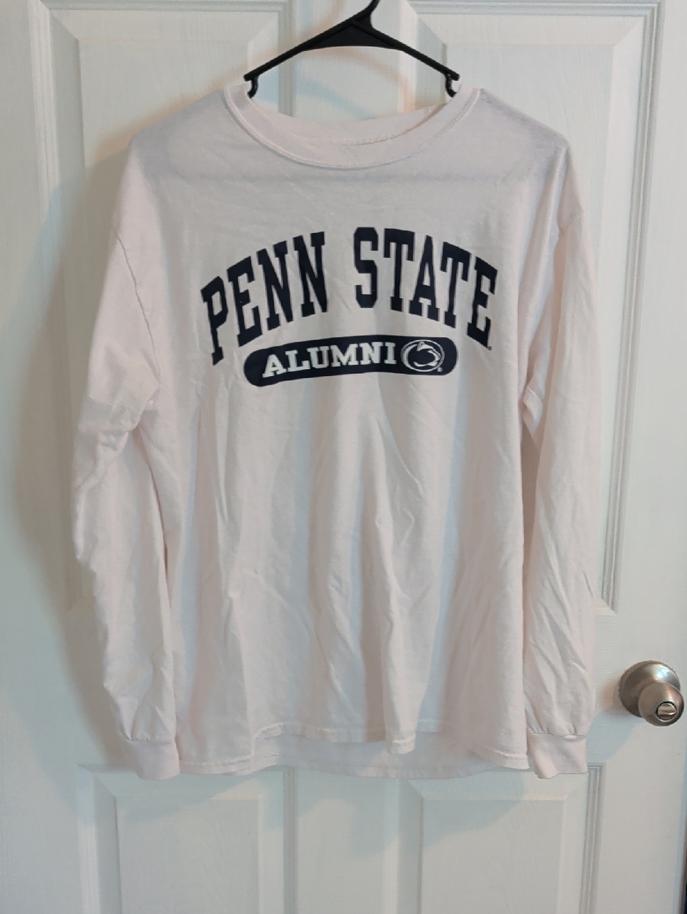 Penn State Alumni White Long-Sleeve Tee